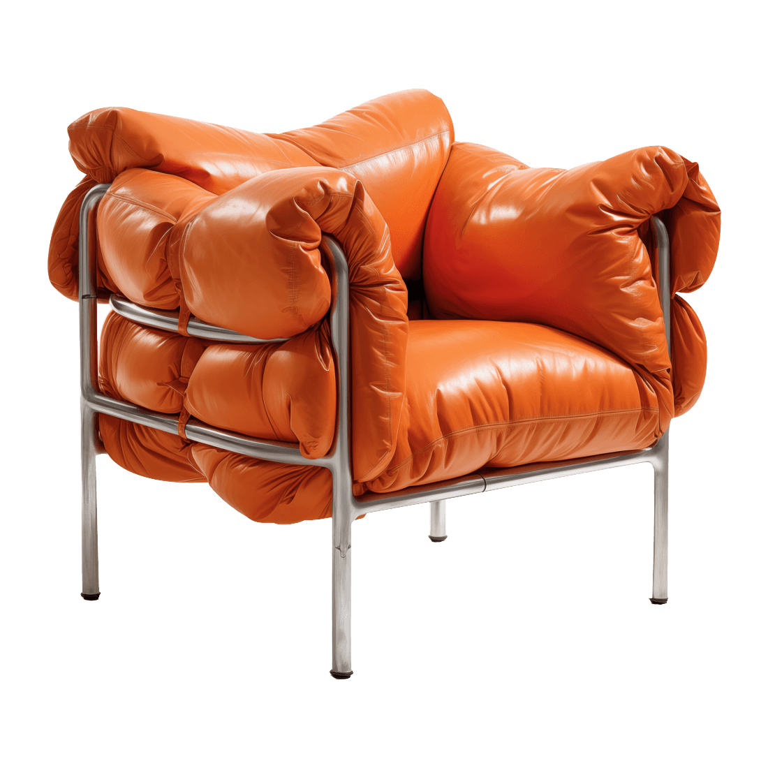 Modern Fabric Arm Chair - Image 3