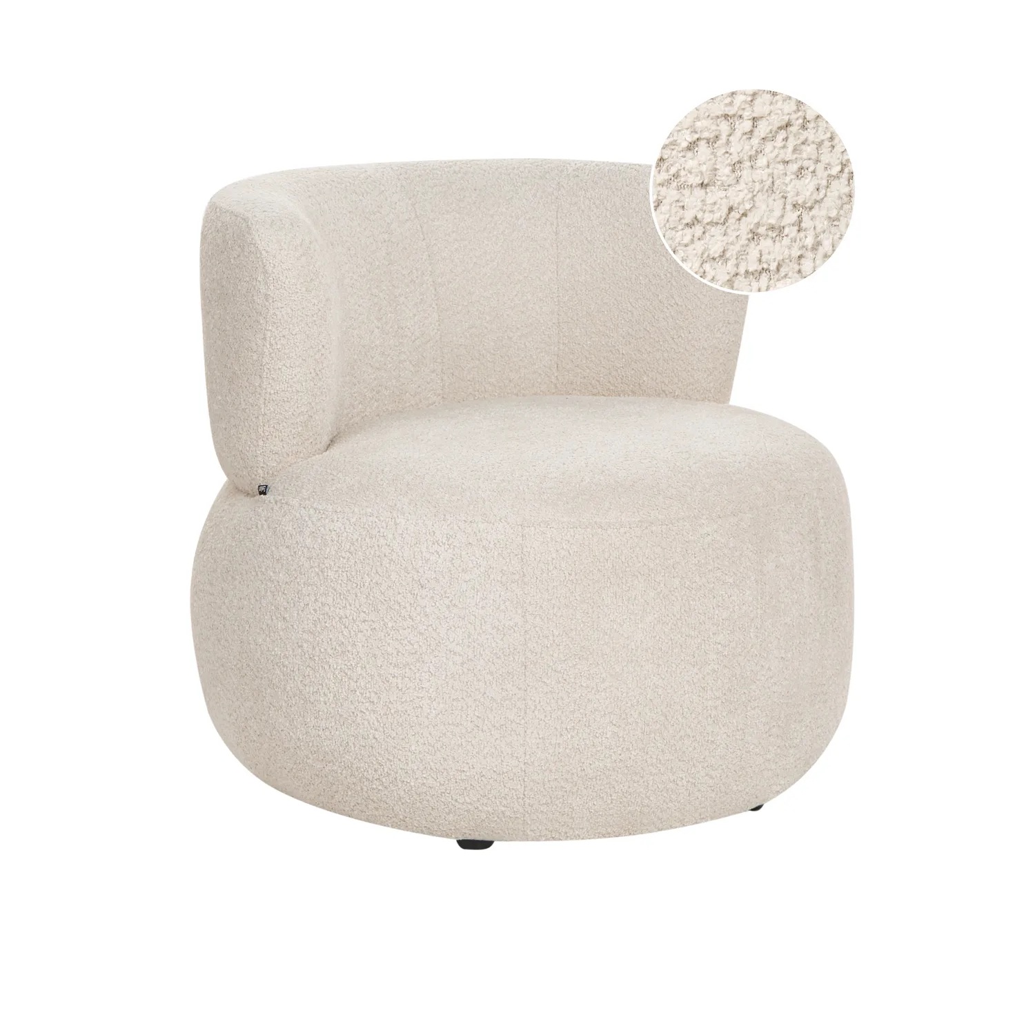 Sillón VOLDA Chenilla Beige claro