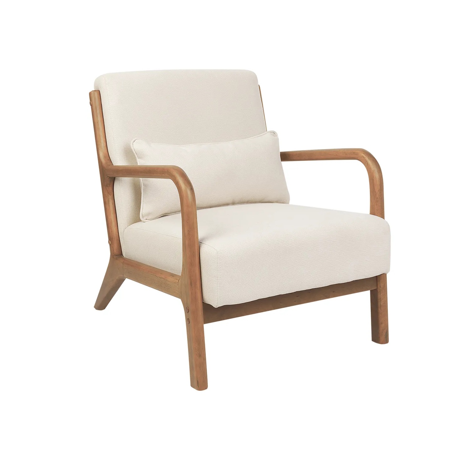 Sillón SKOVDE Tela Beige claro