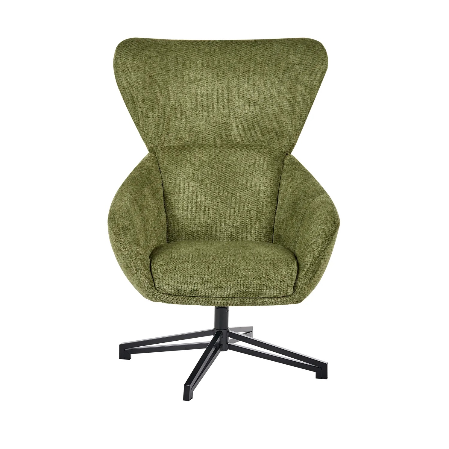 Sillón giratorio DALEN Tela Verde - Imagen 2