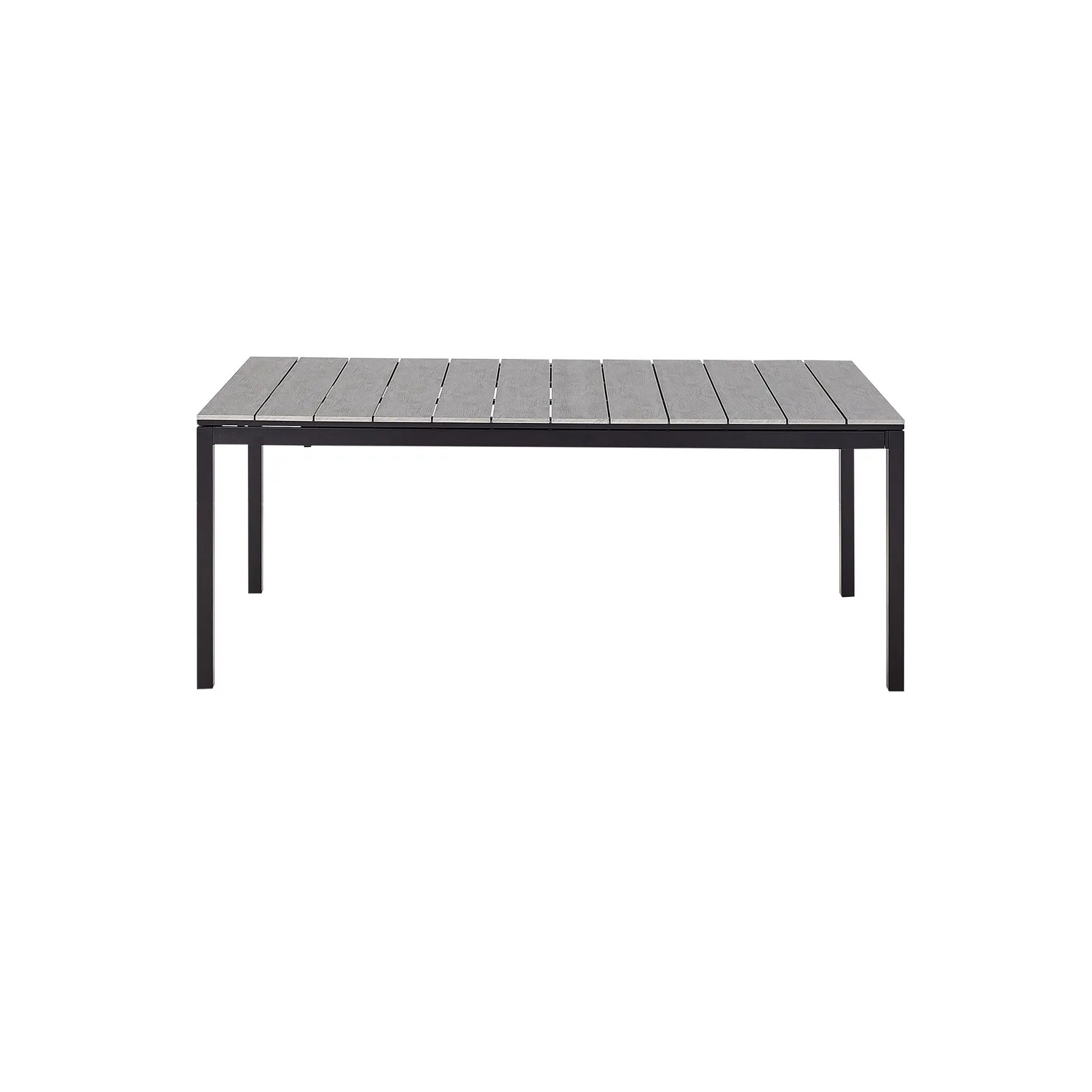 Mesa de jardín extensible TOFANE 198/248 cm 90 cm Gris - Imagen 2