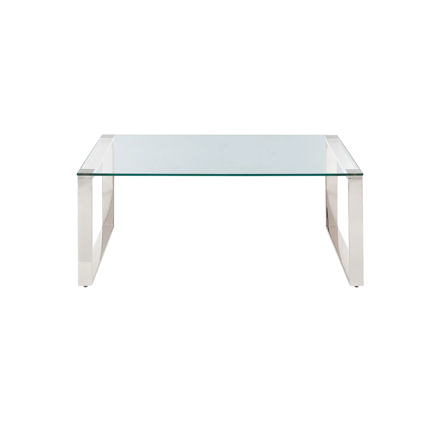 Mesa de centro TILON Vidrio templado Plateado - Imagen 2