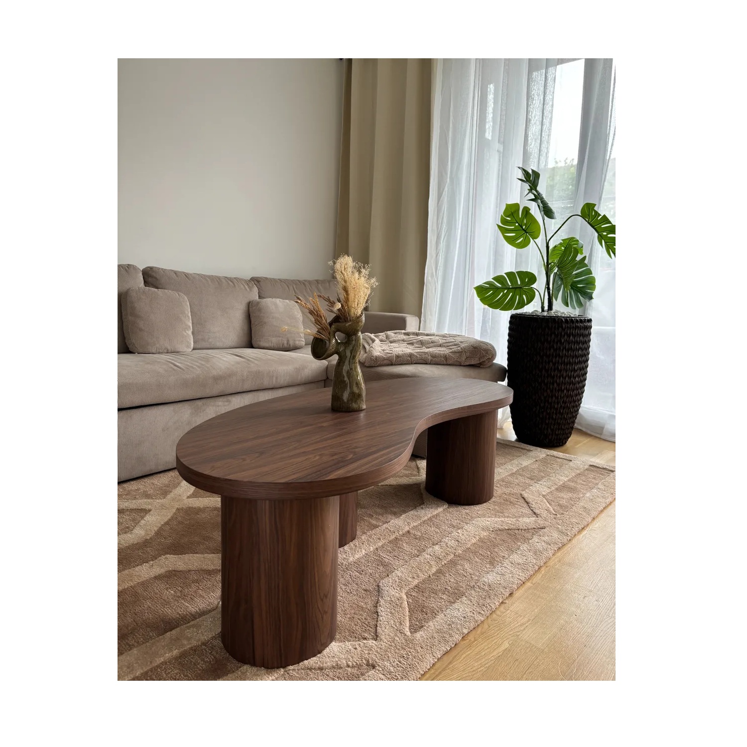 Mesa de centro EASTON Marrón oscuro - Imagen 2