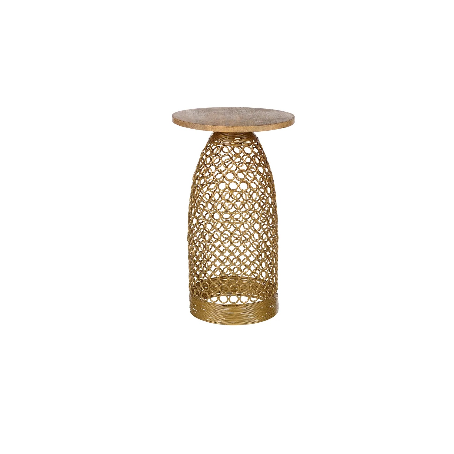Mesa auxiliar WAIHI Madera de mango Marrón