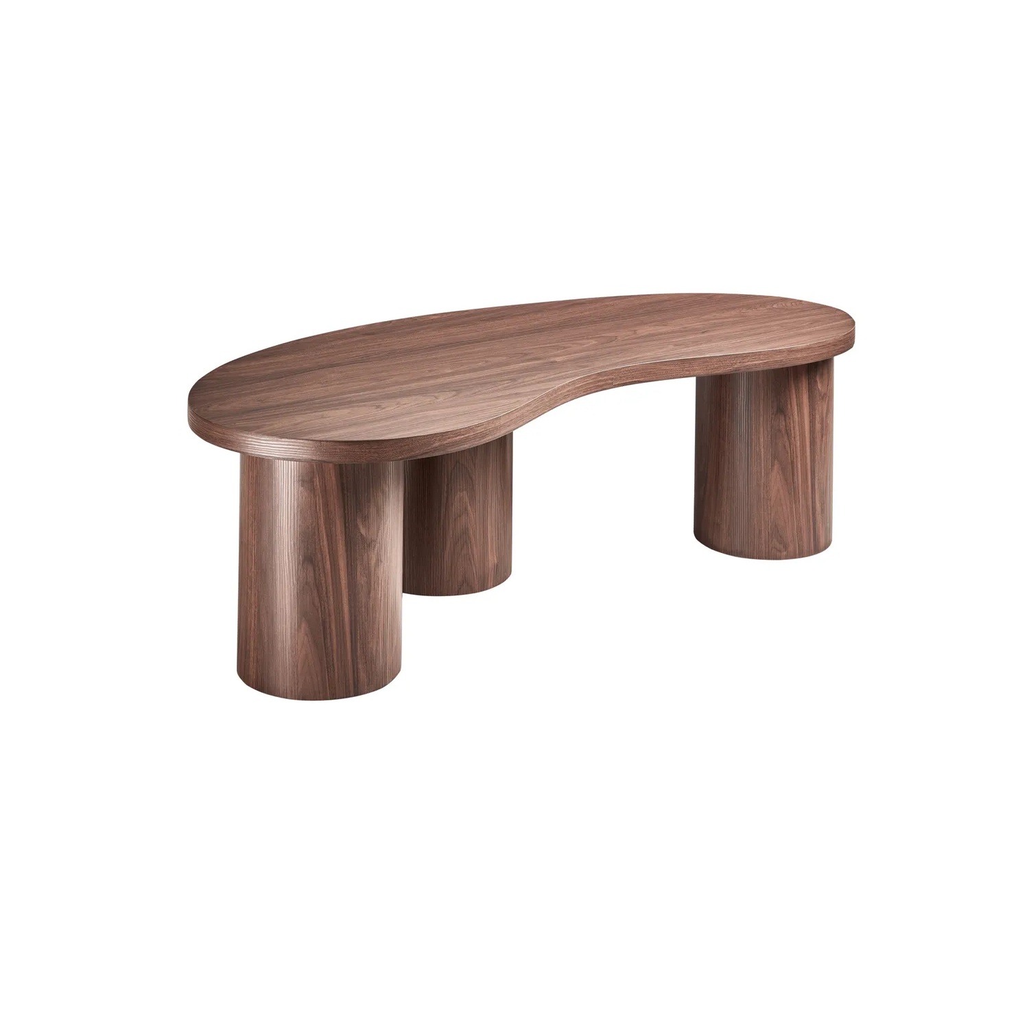 Mesa de centro EASTON Marrón oscuro