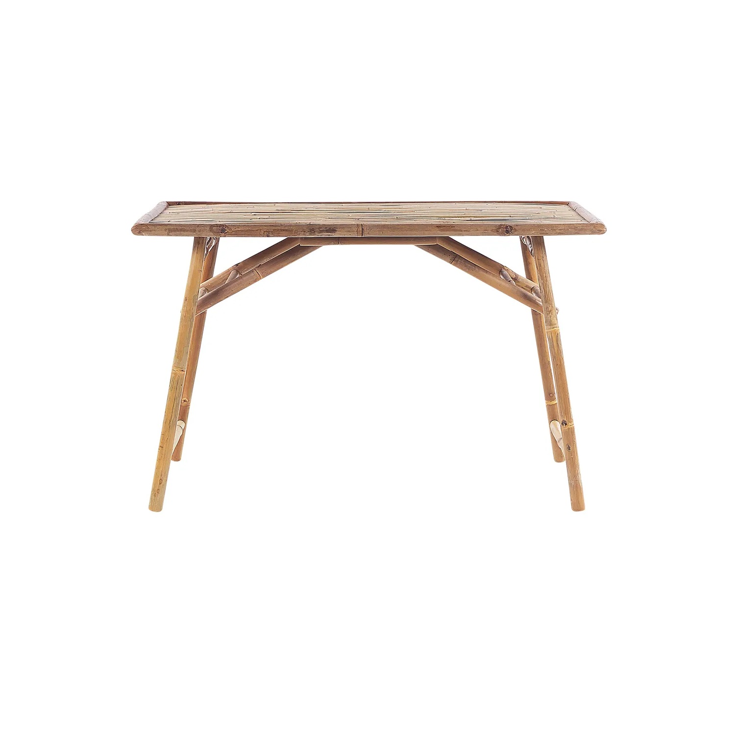 Mesa de jardín MOLISE 120 cm 69 cm Bambú Marrón claro - Imagen 2